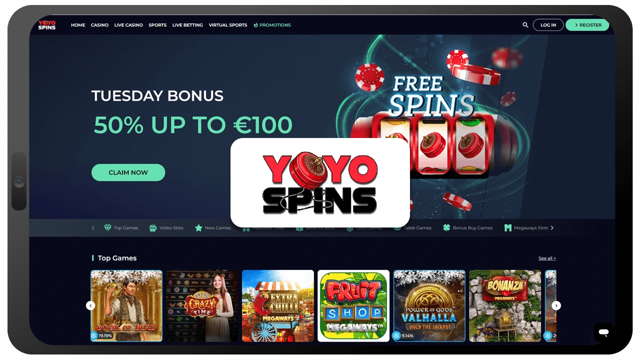 YoyoSpins Online-Casino